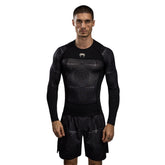 Rash Guard Long Sleeve Venum G-Fit Air Deep Black/Desert Sand