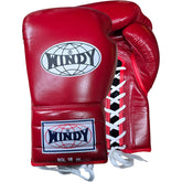 Boxing Gloves Lace-up Windy BGL Red