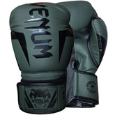 Boxing Gloves Venum Elite Khaki/Black For Muay Thai