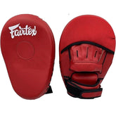 Focus Mitts Fairtex FMV13 Solid Red Maximized
