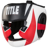 Headgear Title MMA Command Full Training Black/Red/White