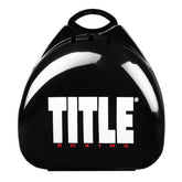 Shield Carry Case Boxing Deluxe Mouthguard 2.0 Title Black