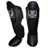 Shin Guards Top King Boxing TKSGP-GL Black