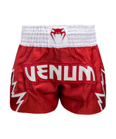 Shorts Muay Thai Style Venum Inferno Red/White