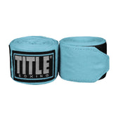Handwraps Title Boxing Fight Back Semi-Elastic Light Blue (2"x180 inch/4.5m)
