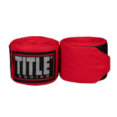 Handwraps Title Boxing Fight Back Semi-Elastic Red (2"x180 inch/4.5m)