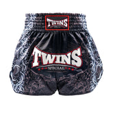 Shorts Muay Thai Style Twins Special TBS Rangda Black