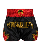 Shorts Muay Thai Style Venum Inferno Black/Gold/Red