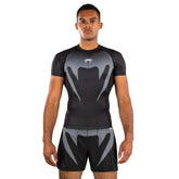 Rash Guard Short Sleeve Venum No Gi Black/Silver Grey