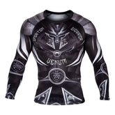 Rash Guard Long Sleeve Venum Gladiator 3.0 Black/White