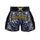 Shorts Muay Thai Style Venum Wolf Atak Black/Grey