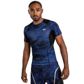 Rash Guard Short Sleeve Venum Electron 3.0 Navy