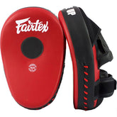 Focus Mitts Fairtex FMV13 Red Black Maximized