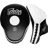Focus Mitts Fairtex FMV9 Black White Contoured