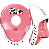Focus Mitts Fairtex FMV9 Pink White Contoured