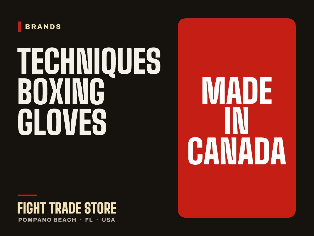 Techniques boxing gloves made in Canada - Fight Trade Store