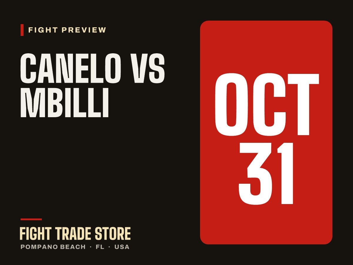 Canelo vs Mbilli preview - Fight Trade Store