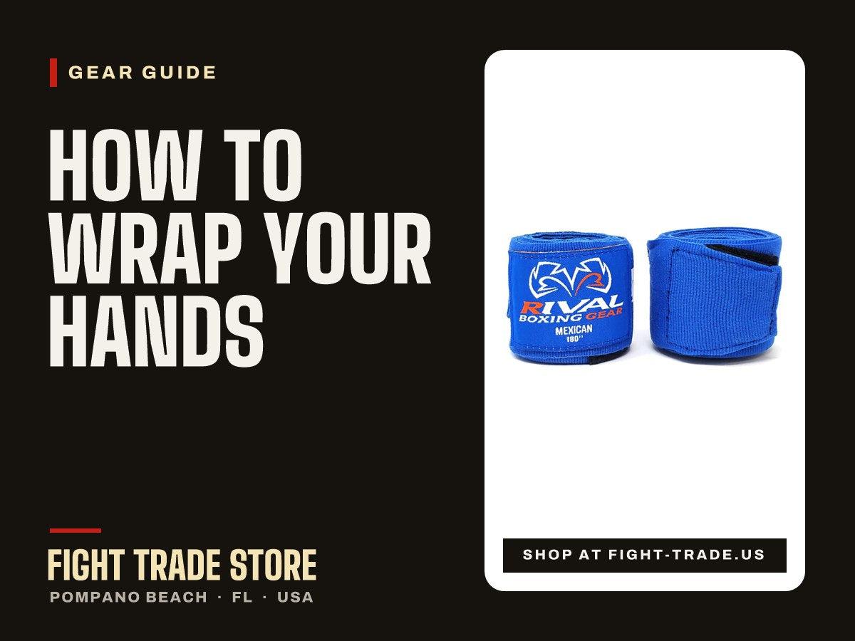 How to wrap your hands for boxing and Muay Thai - Fight Trade Store