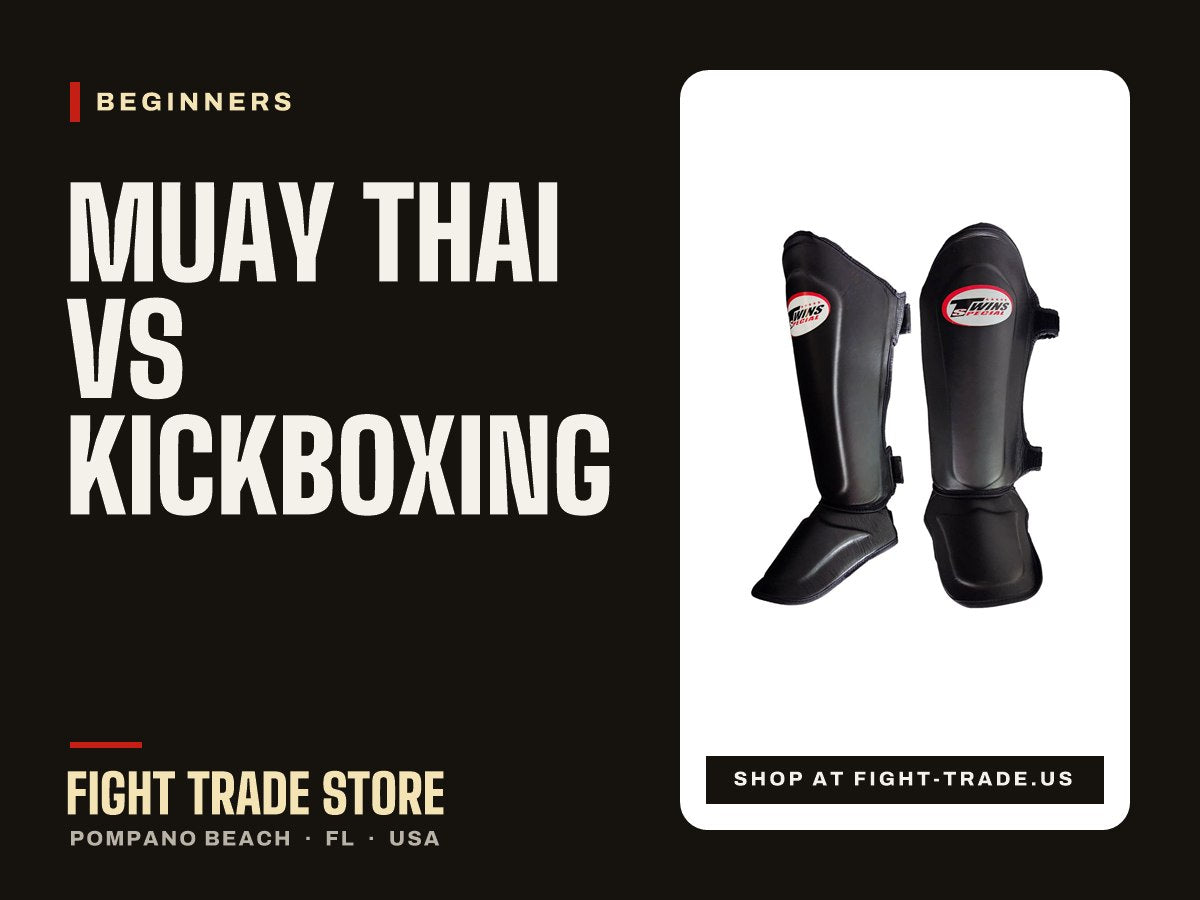 Muay Thai vs kickboxing - Fight Trade Store