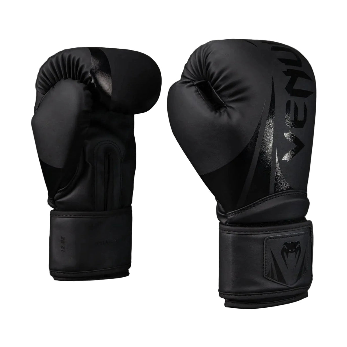 Venum Challenger 2.5 Boxing Gloves, Black/Black, view 2
