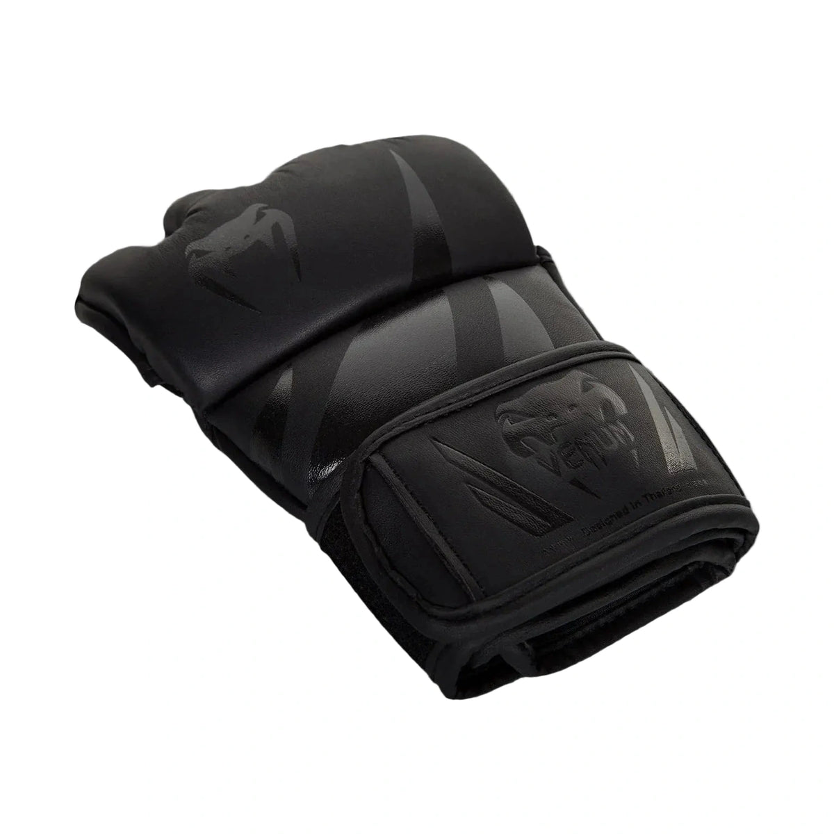Venum Challenger MMA Gloves, Matte Black, view 3