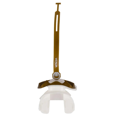 Mouthguard Venum Elite Lipguard OG Edition White/Gold (Adult)