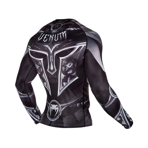 Rash Guard Long Sleeve Venum Gladiator 3.0 Black/White