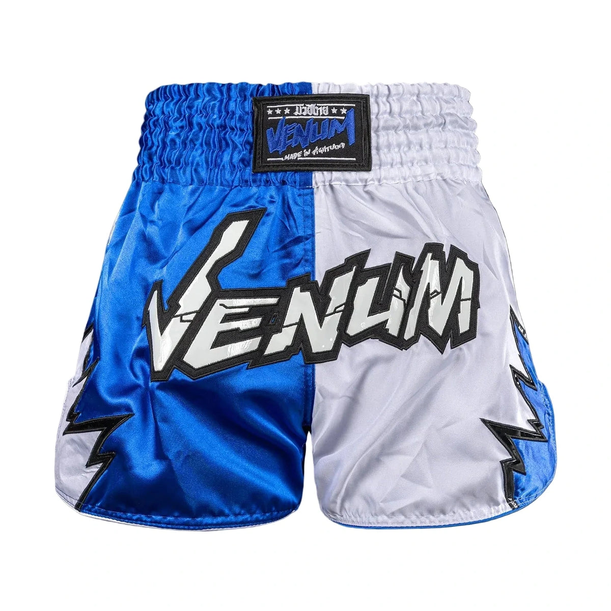 Venum Inferno 2.0 Muay Thai Shorts, White/Blue, view 1