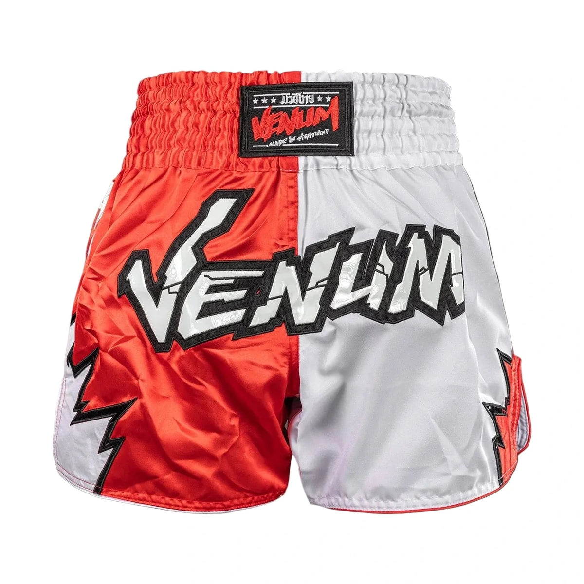 Venum Inferno 2.0 Muay Thai Shorts, Red/White, view 1