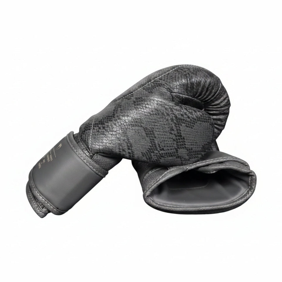 Venum Impact Evo Scales Boxing Gloves, Dark Grey, view 4