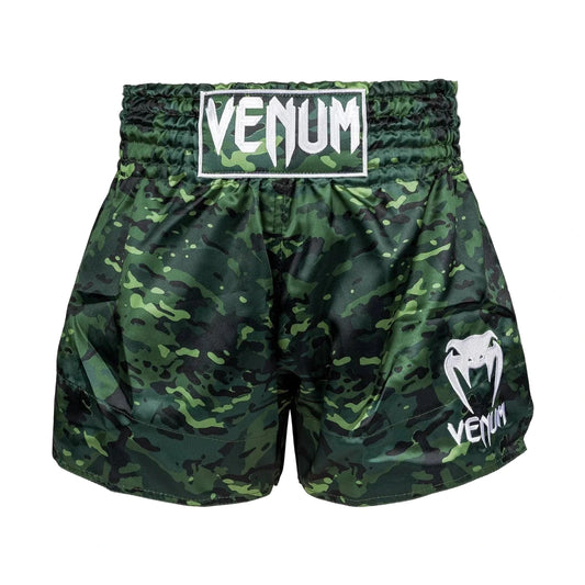 Venum Classic Muay Thai Shorts, Forest Camo, view 1