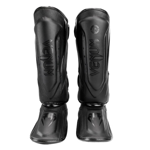 Shin Guards Venum Elite Evo Black/Black