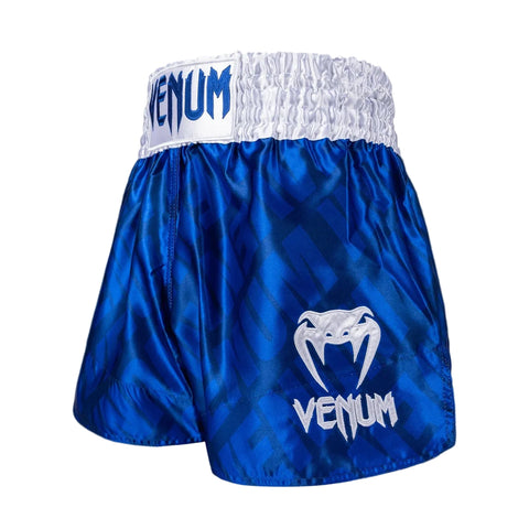Shorts Muay Thai Style Venum Contender XT Royal Blue/White