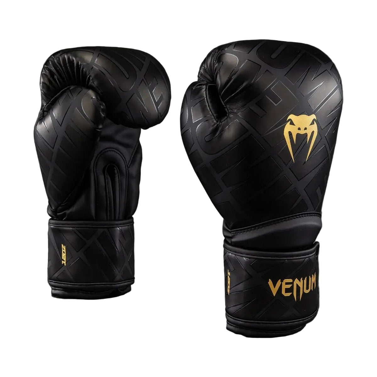 Venum Contender 1.5 XT 3D Boxing Gloves, Black/Gold, view 2