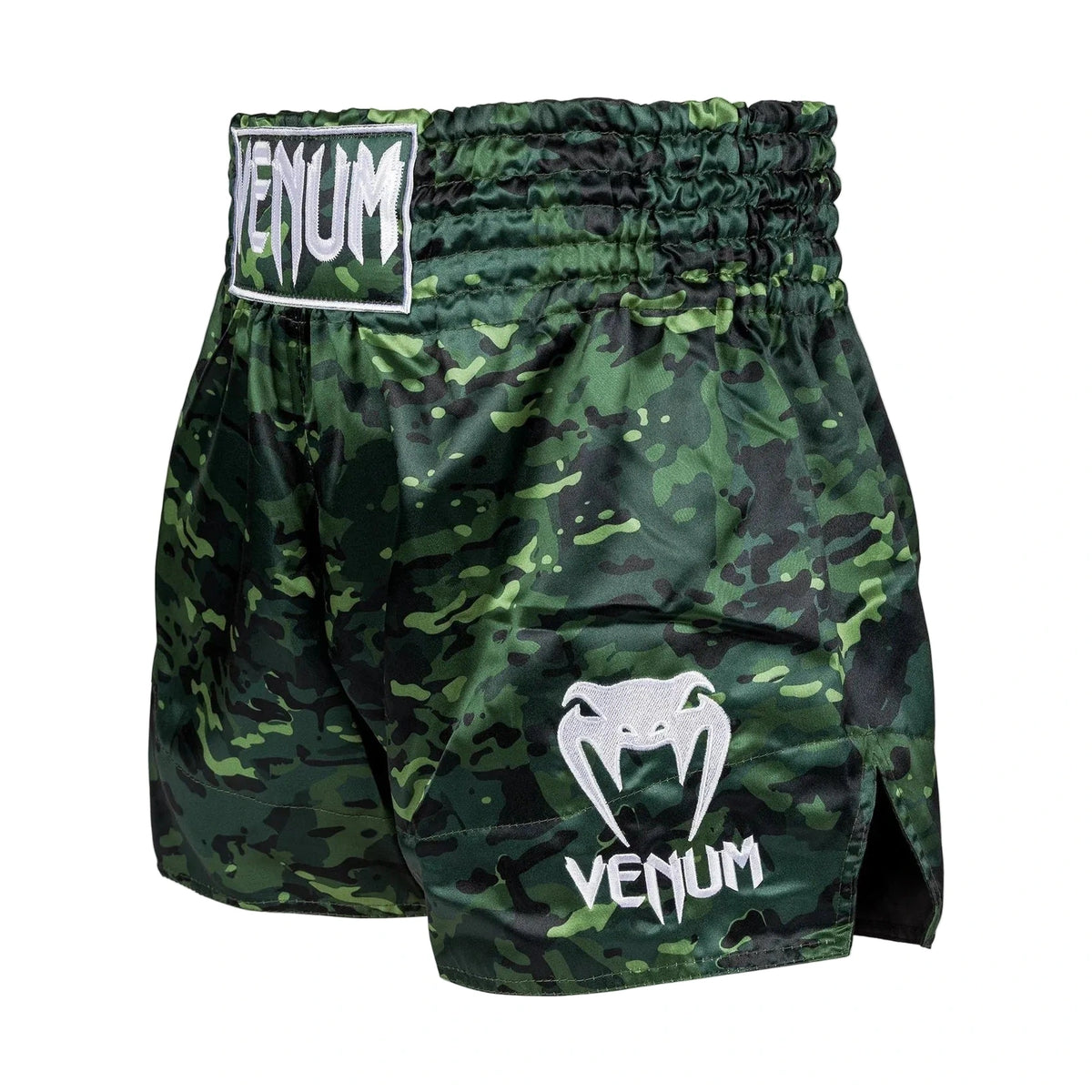 Venum Classic Muay Thai Shorts, Forest Camo, view 2