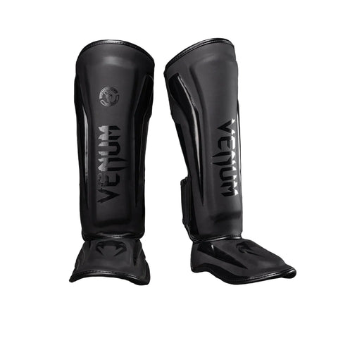 Shin Guards Venum Elite Standup Matte Black