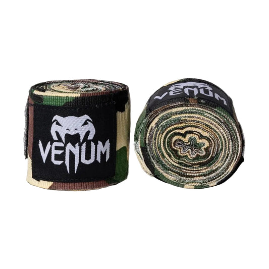 Venum Kontact Boxing Hand Wraps 4.5m, Forest Camo, view 1