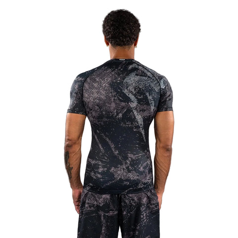 Rash Guard Short Sleeve Venum Rage & Workout Black/Grey