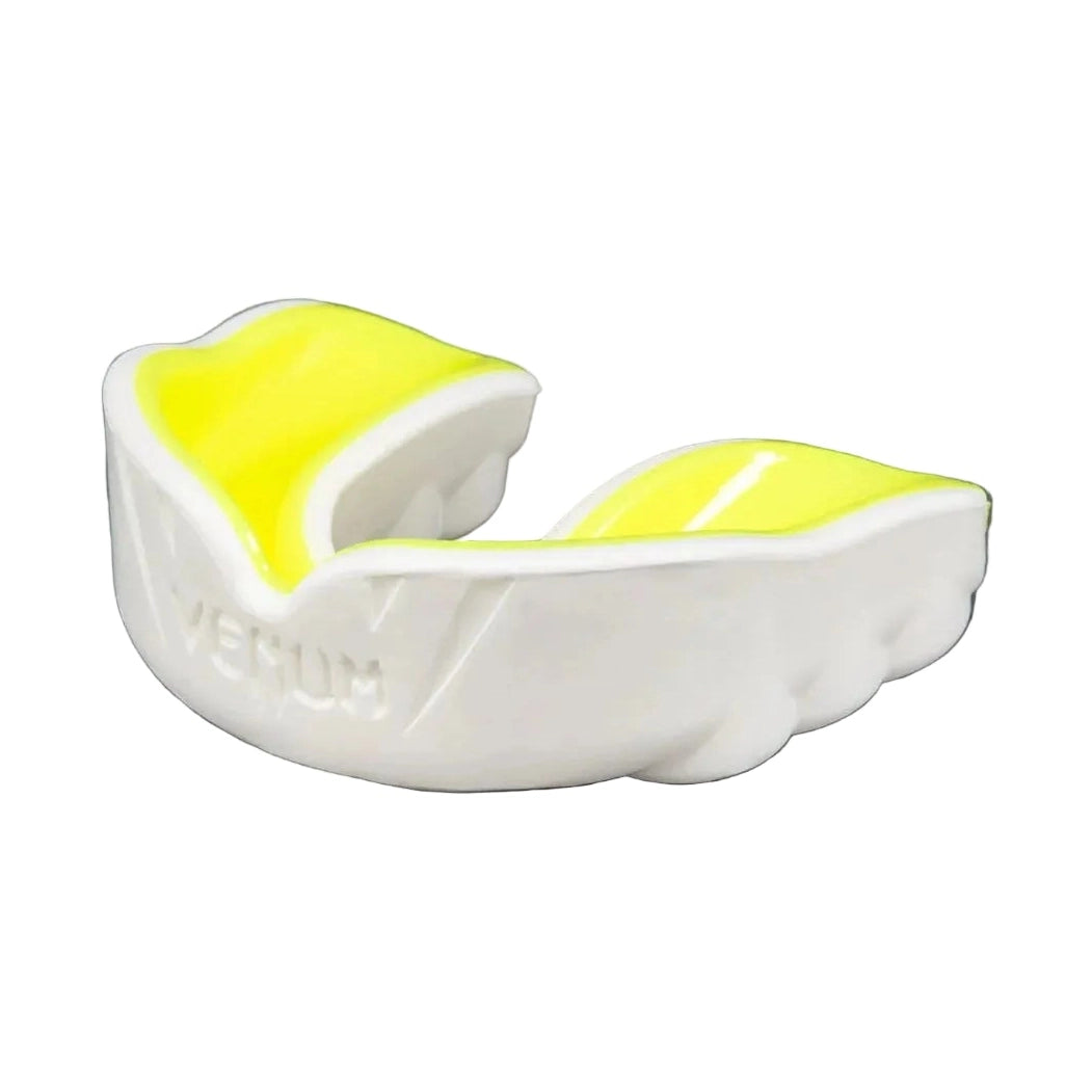 Venum Challenger Mouthguard, White/Yellow, view 2