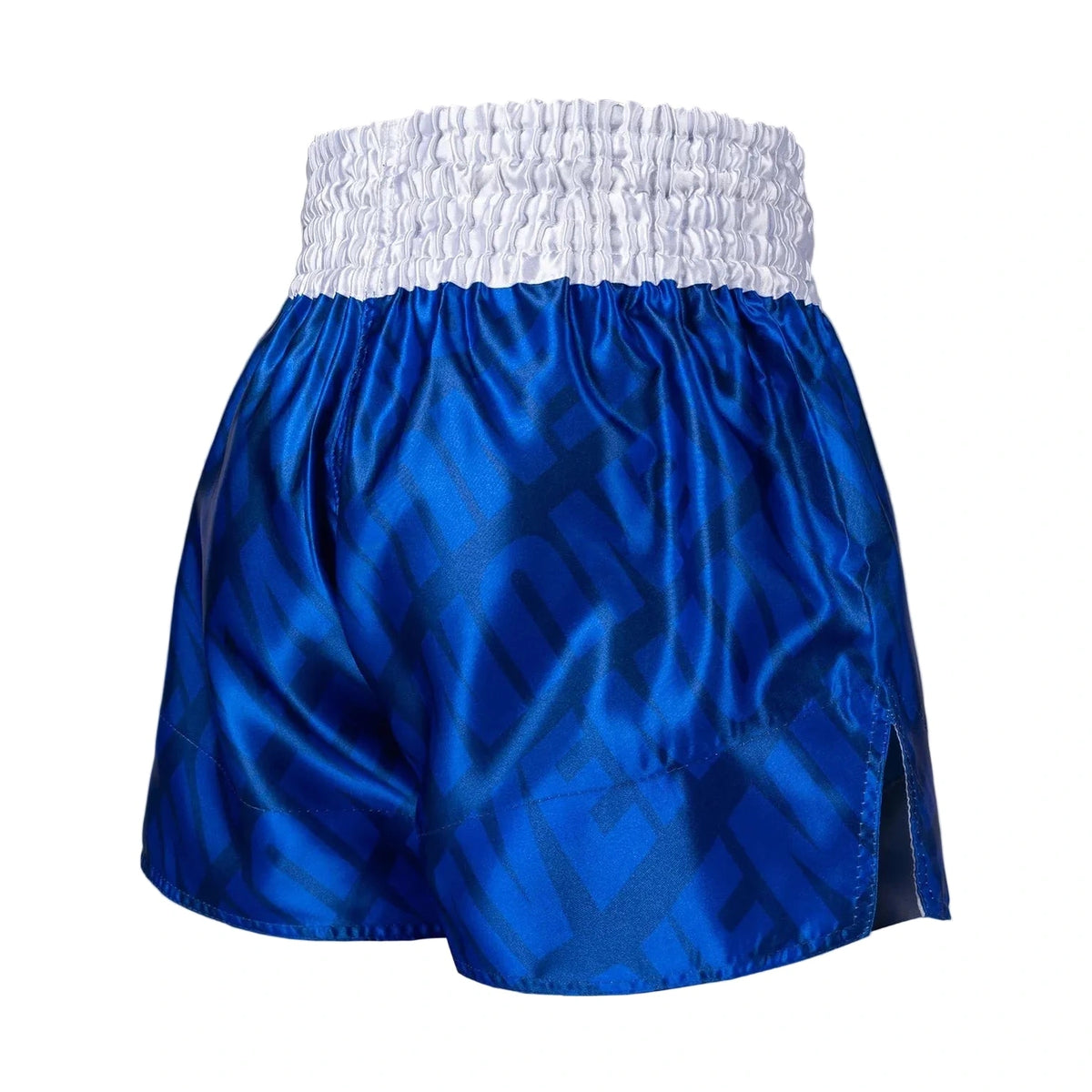 Venum Contender XT Muay Thai Shorts, Royal Blue/White, view 4