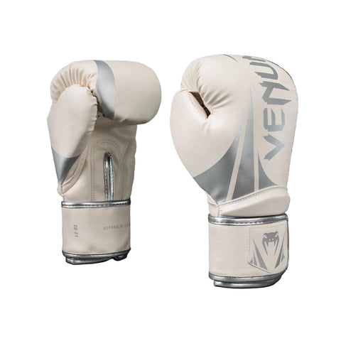 Boxing Gloves Venum Challenger 2.5 White/Silver (Synthetic Leather)
