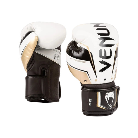 Boxing Gloves Venum Elite Evo White/Gold