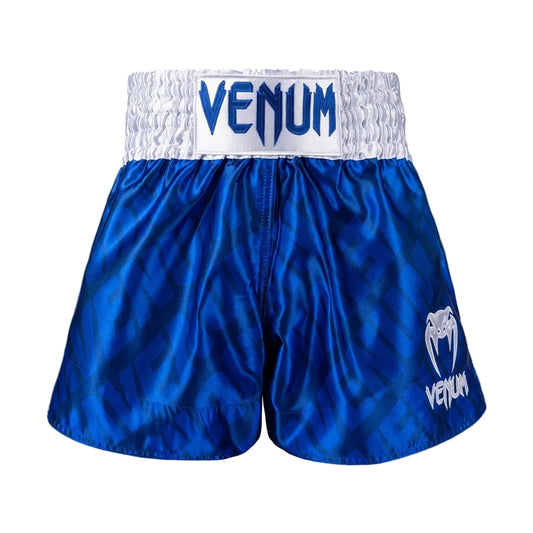 Venum Contender XT Muay Thai Shorts, Royal Blue/White, view 1