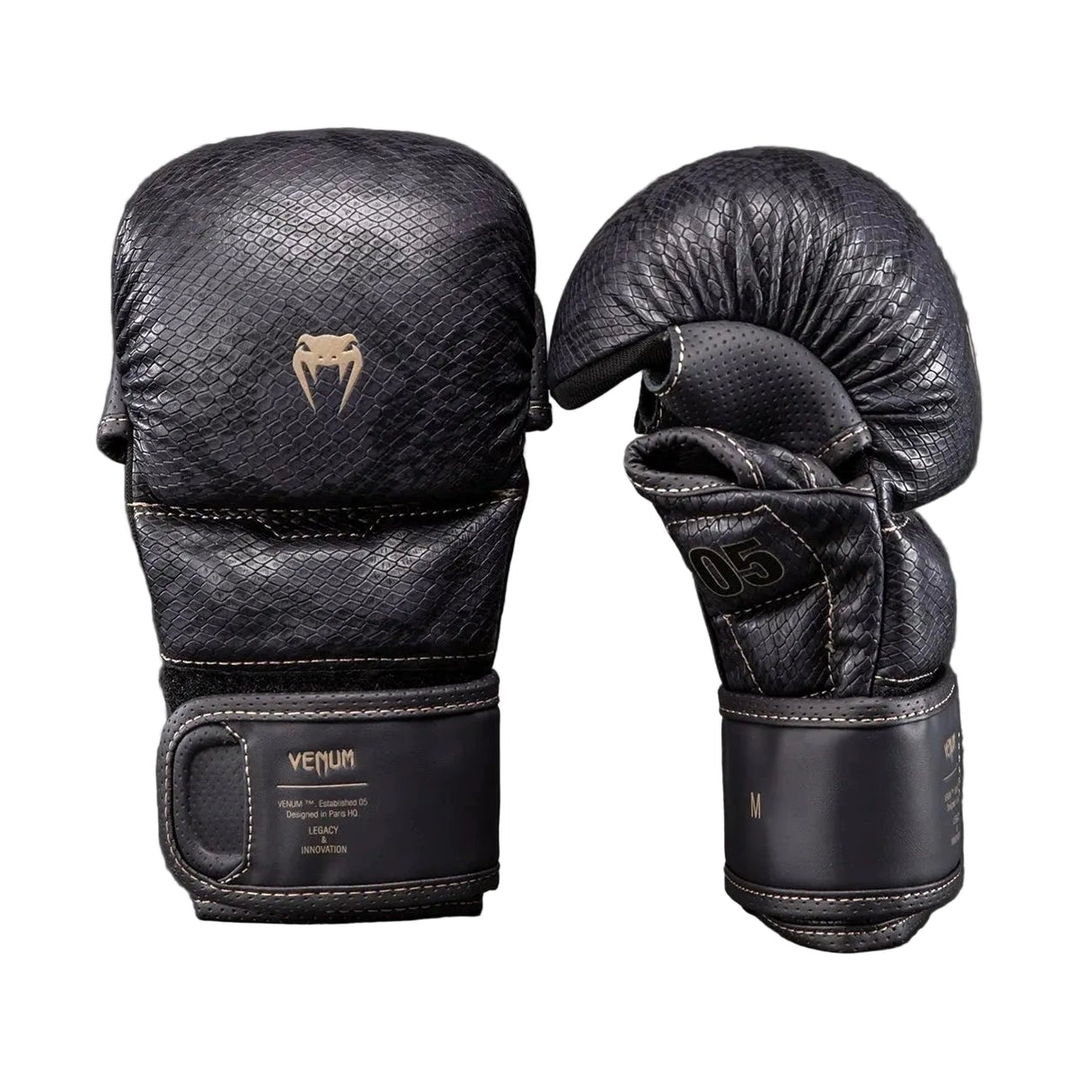 Venum Impact Evo MMA Sparring Gloves, Dark Purple, view 1