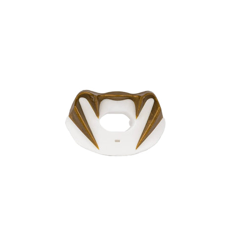 Mouthguard Venum Elite Lipguard OG Edition White/Gold (Adult)