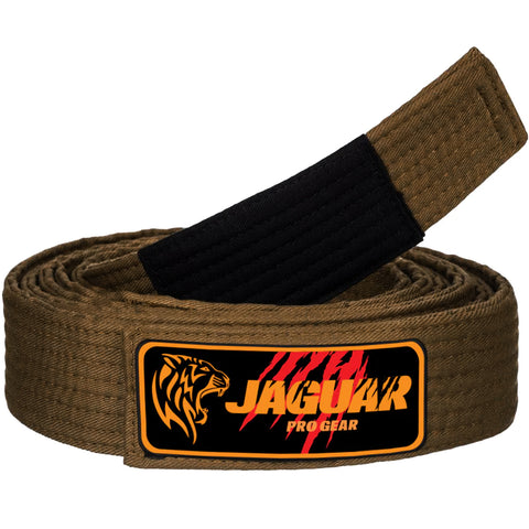 Belt BJJ Brown Jaguar Pro For Brazilian Jiu Jitsu