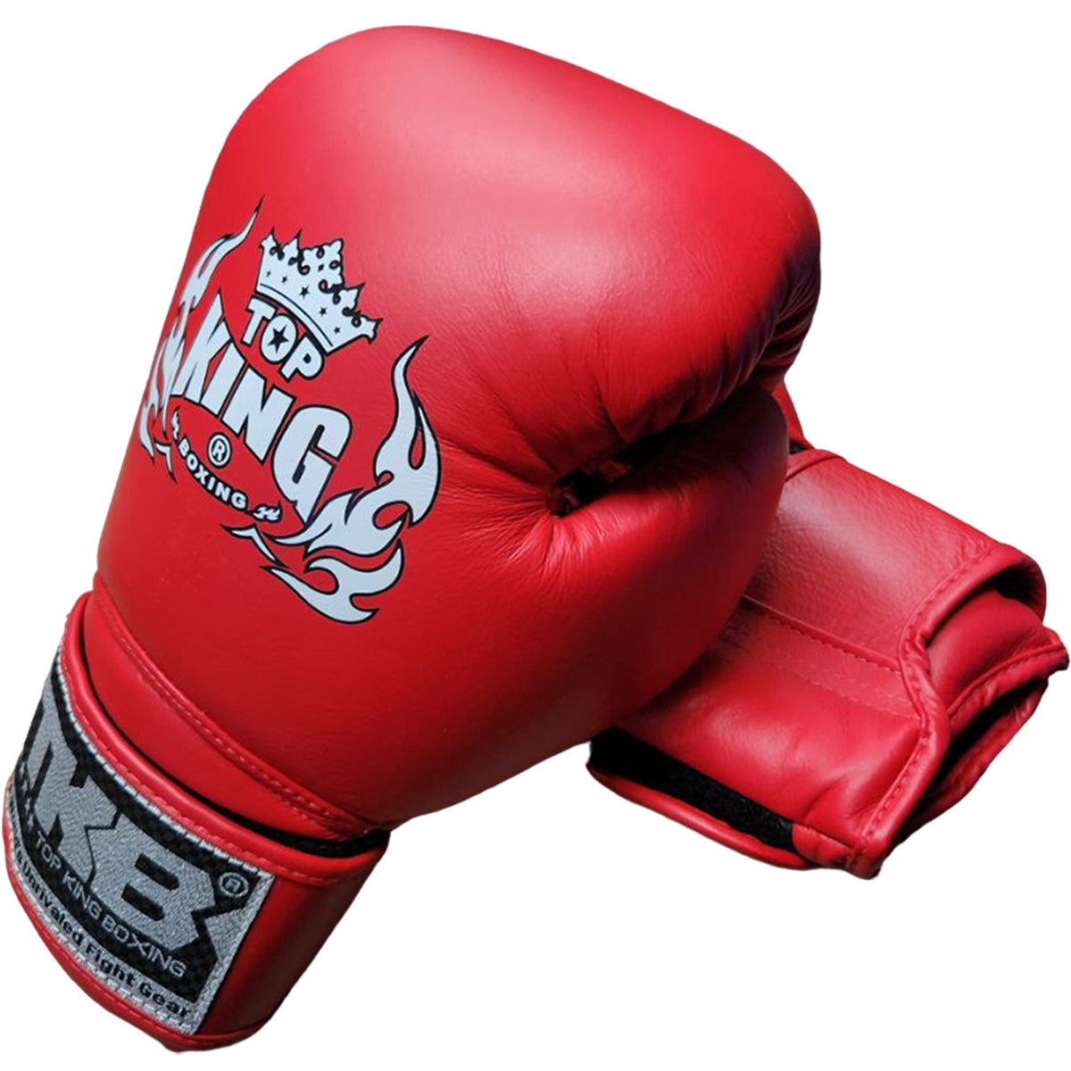 Boxing Gloves Top King TKBGSA Air Red Muay Thai Old Logo