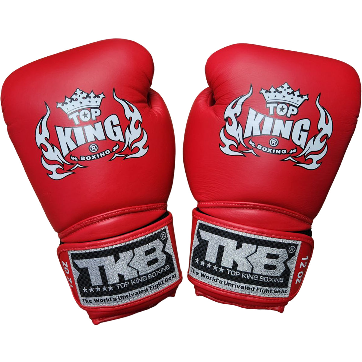 Boxing Gloves Top King TKBGSA Air Red Muay Thai Old Logo