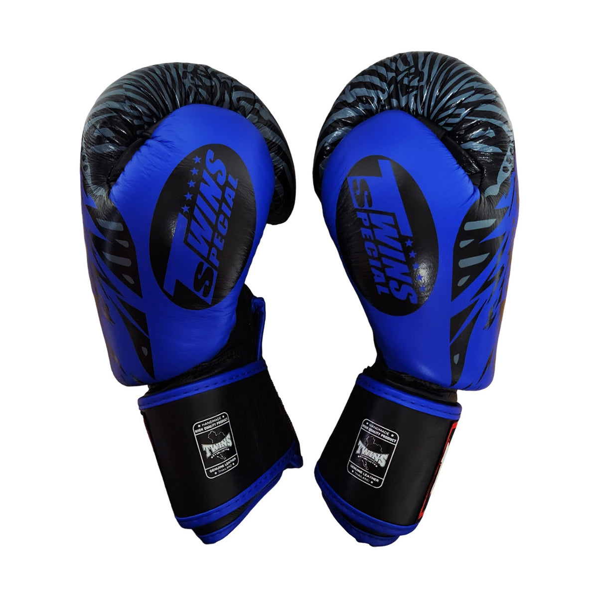 Twins Special FBGV-50 Wolf Fancy Boxing Gloves, Blue, view 3