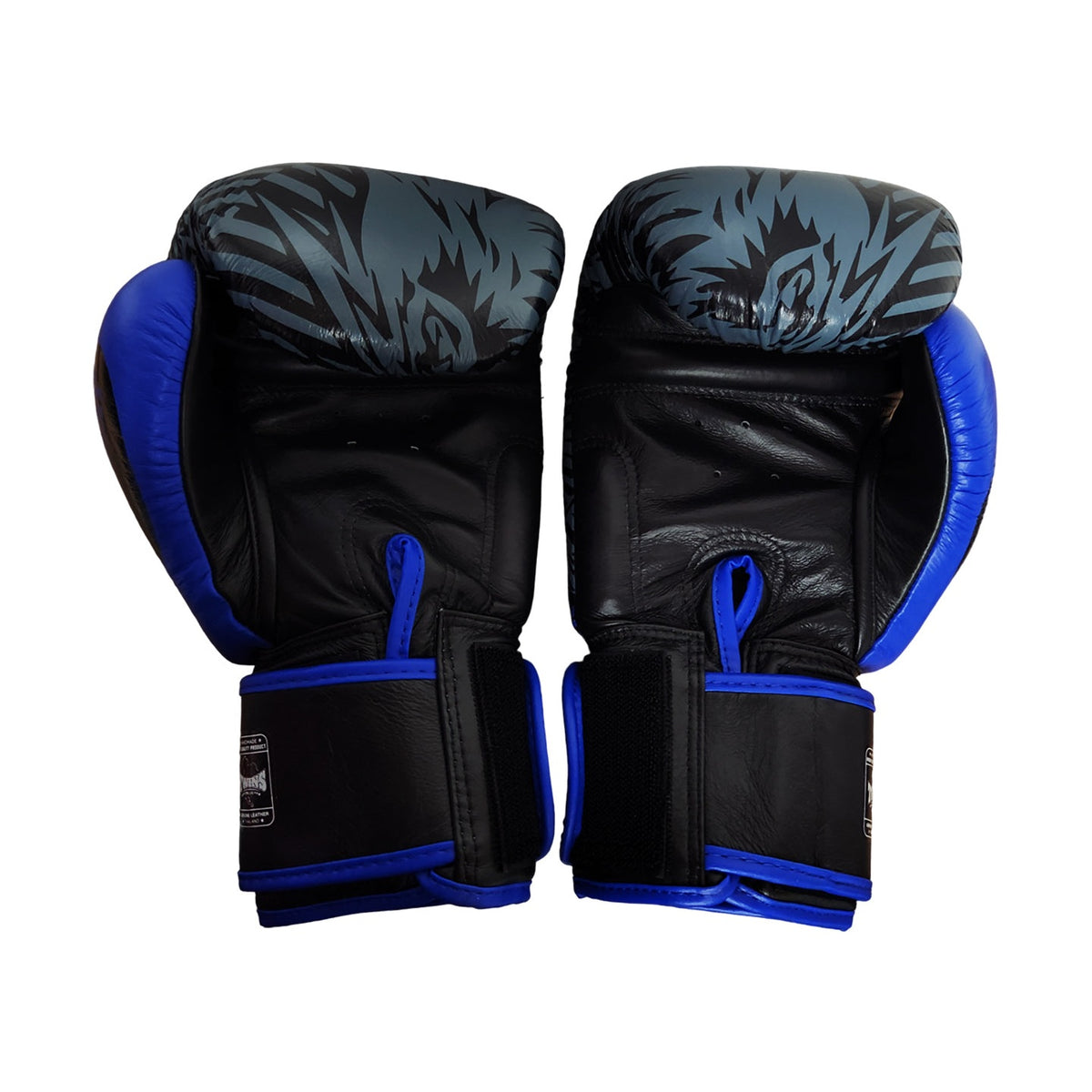 Twins Special FBGV-50 Wolf Fancy Boxing Gloves, Blue, view 4
